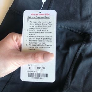 Lululemon size 6 leggings